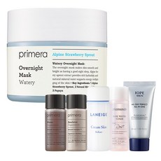 프리메라 워터리 오버나이트 마스크 100ml + 아모레퍼시픽 기초케어 5종, 1세트