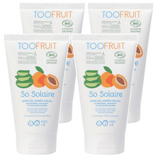 TOOFRUIT 兒童曬後修護凝膠 含蘆薈及杏仁油成分 舒緩與滋養曬後的肌膚, 150ml, 4條