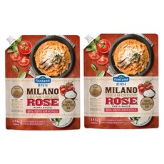 폰타나 밀라노 크림치즈 로제 파스타소스, 1.5kg, 2개