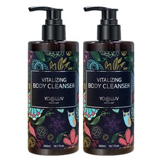 YO LUV 賦活身體潔膚露, 300ml, 2個