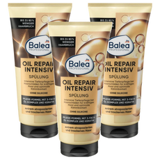 dm Balea 芭樂雅 OIL REPAIR INTENSIV 受損髮質潤髮乳 深層護理 強韌髮質 易於梳理 無矽靈, 200ml, 3件