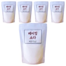 식용 베이킹소다, 2kg, 5개