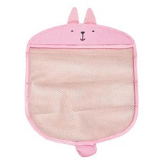 bebehome 多功能卡通浴室收納掛袋, 粉兔