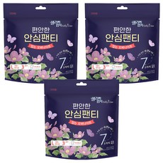 安心睡褲型衛生棉, 3包, L(100號以上), 3片