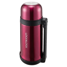 LocknLock 樂扣樂扣 舒適保溫杯 RED_4, 酒紅色, 500ml, 1個