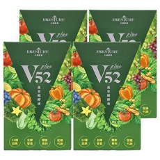 大漢酵素 V52蔬果維他植物醱酵液PLUS 52種蔬果 全酵營養 獨家專利, 15ml, 10包, 4盒