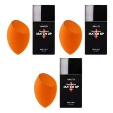 GRAFEN 男士粉底液 40ml+美妝蛋, 23 Beige, 3組