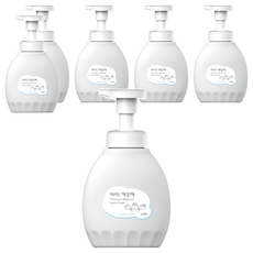 아이깨끗해 프리미엄 모이스처 핸드워시 힐링코튼, 450ml, 6개
