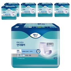 테나 언더웨어 플러스 성인기저귀, 중형, 14개입, 6개