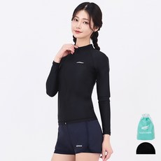 aquatica 女款防磨衣拉鍊上衣 AQAWJP23006 + 層搭游泳衝浪短褲 AQAWPT23002 套裝