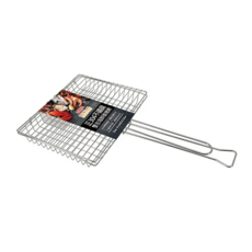 點秋香 正304不鏽鋼雙合海鮮碳烤網 SGS檢驗通過 無重金屬溶出, 1個