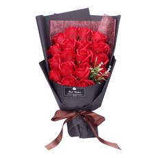 18朵香皂花, 玫瑰紅, 1組