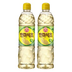 오뚜기 현미식초, 900ml, 2개