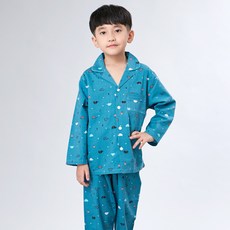 Kidsline 兒童刺蝟純棉學生睡衣套裝