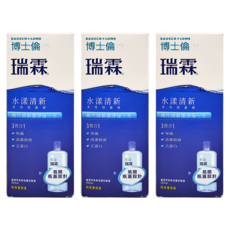 博士倫 瑞霖 水漾清新多效保養液, 355ml, 3瓶