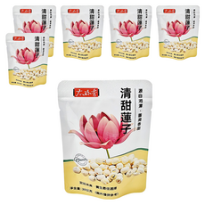 太珍香 清甜蓮子, 源自淨潭 圓潤香甜, 30g, 6包