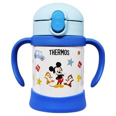 THERMOS 膳魔師 不鏽鋼兒童學習杯 帶把手, FHV-250DS-LB, 1個, 250ml