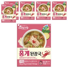 신송 홍게된장국 5p, 50g, 6개