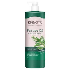 KERASYS 茶樹清爽潤髮乳, 1L, 1瓶