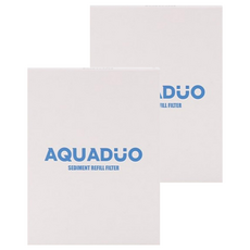 AQUADUO 淨水蓮蓬頭濾芯 27 x 117mm 4個, 2盒