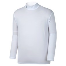 CONFIAR 男款涼感雙線高爾夫內搭半高領T恤 TC0709