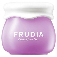 FRUDIA 望莓止渴 藍莓補水乳霜 含69%藍莓冷壓萃取鮮果水 水乳霜質地 長效保濕, 10g, 1罐