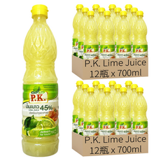 P.K. Lime Juice 烹調用水, 700ml, 24瓶