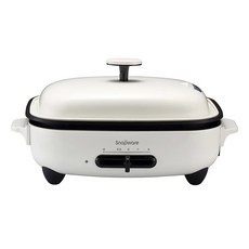 Corelle Brands 康寧餐具 Snapware SEKA多功能電烤盤 附平煎烤盤, 38.5cm, 1個