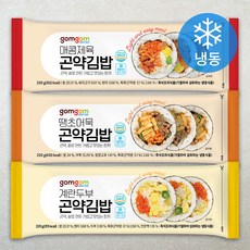 곰곰 매콤 제육 + 땡초어묵 + 계란두부 곤약김밥 (냉동), 1세트