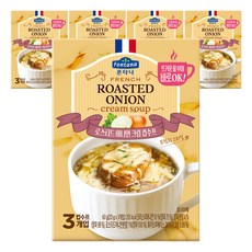 歐洲 Fontana 即食法式烤洋蔥奶油濃湯 20g 3包入, 60g, 5盒