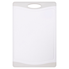 HOLA 和樂家居 抗菌止滑PP溝槽砧板 750g, 灰色, 1個