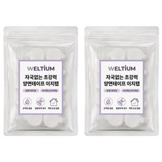 웰티움 자국없는 초강력 양면테이프 이지탭 테이프 원형 20mm, 투명, 120개