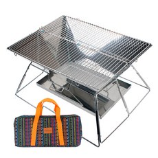BUCK703 露營不鏽鋼折疊火爐, 1個