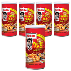 Koh-Kae 大哥 花生豆 燒烤味, 口感酥脆, 泰國熱銷零嘴, 180g, 5罐