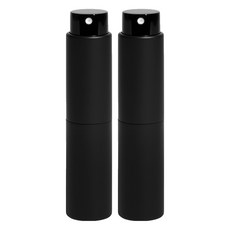 Modern At Rolling 香水噴霧瓶 8ml, 2個, 啞光黑