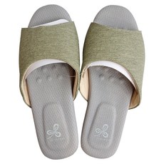 Vero&Nique 維諾妮卡 優質石墨烯室內拖鞋 綠色 台灣製 防蹣耐刮 親膚舒適 遠紅外線 透氣恆溫, M, 1雙