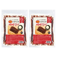 해야미 매콤 빼빼징어 오징어소면, 200g, 2개