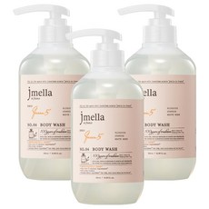 jmella 法式漫舞香水沐浴乳 No.04 Queen5, 500ml, 3瓶