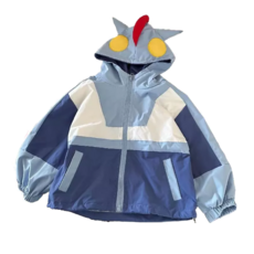 連帽奧特曼雙色外套