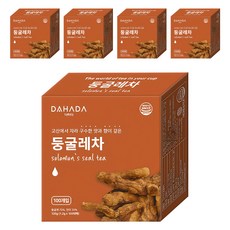 다하다 둥굴레차, 1.2g, 100개입, 5개