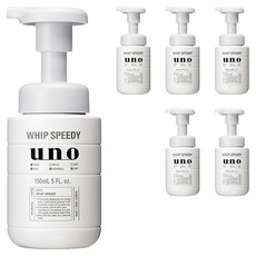 uno 速效泡沫潔面乳, 150ml, 6個
