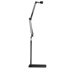 吹風機固定架,黑色,多角度調整 穩固底座 通用型夾具, 1個