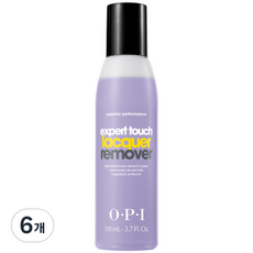 오피아이 엑스퍼트 터치 젤네일 보라 리무버, 110ml, 6개