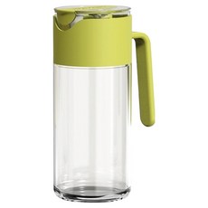 Couselect 重力感應自動開合油壺 防漏控油瓶 綠色, 550ml, 1個