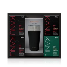 KANU 17號咖啡禮盒, 濃郁美式咖啡 10入 3個 + 溫和美式咖啡 10入 5個 + 隨行杯, 1套
