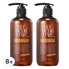 로더렛 인 잉글랜드 컬러핏 더 일랑 가든 탈모 샴푸 시트러스 플로럴, 500ml, 8개