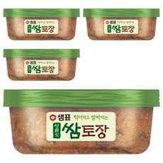 샘표 시골식 쌈토장, 170g, 4개