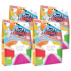 ZimpliKids 孩童用彩虹星星造型泡澡球 6502, 110g, 4入