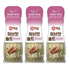 백설 허브맛솔트 와인 버터, 40g, 3개