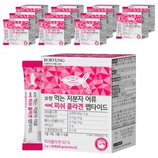 보령 먹는 저분자 어류 피쉬 콜라겐 펩타이드 30p, 60g, 12개